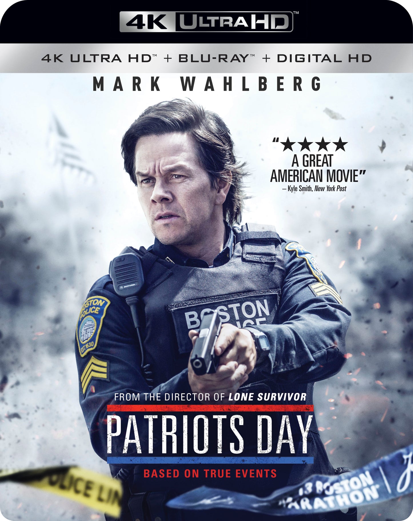 Patriots Day [4K Ultra HD Blu-ray] [2 Discs] cover art