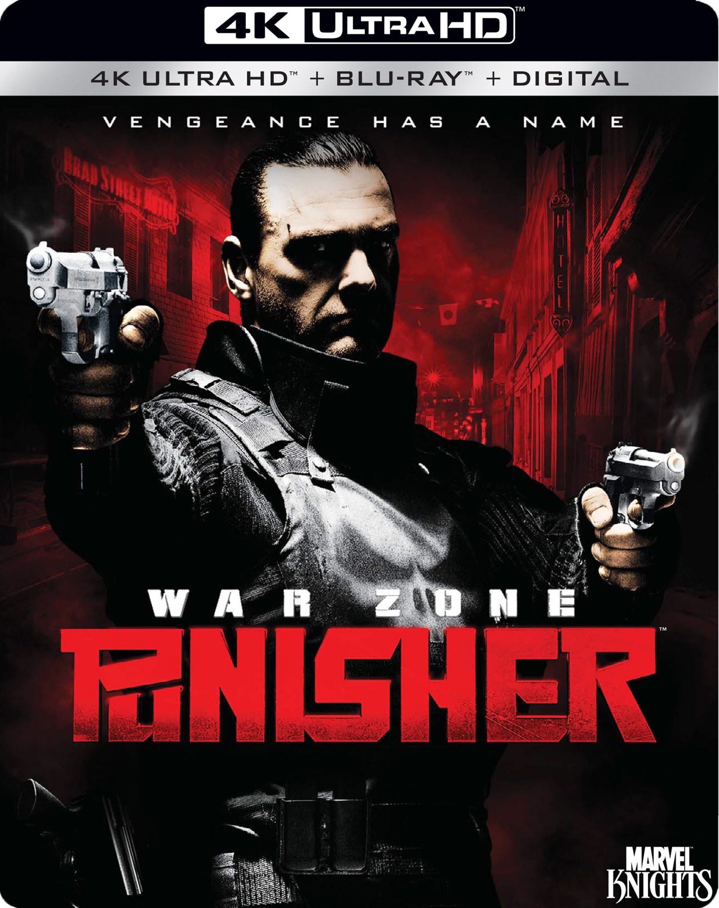 Punisher: War Zone [Includes Digital Copy] [4K Ultra HD Blu-ray/Blu-ray] cover art