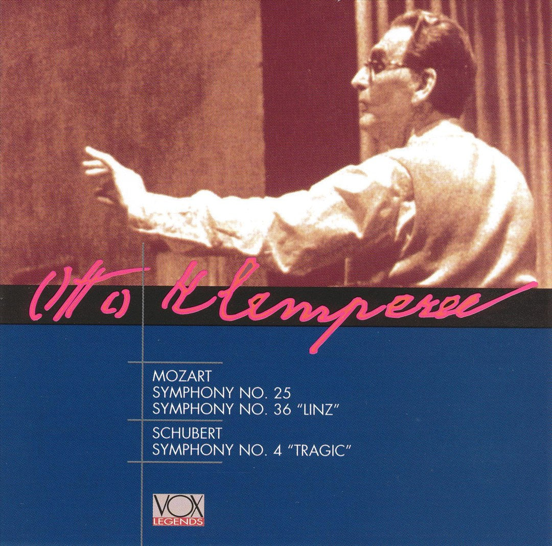 Mozart: Symphonies Nos. 25 & 26; Schubert: Symphony No. 4 "Tragic" cover art