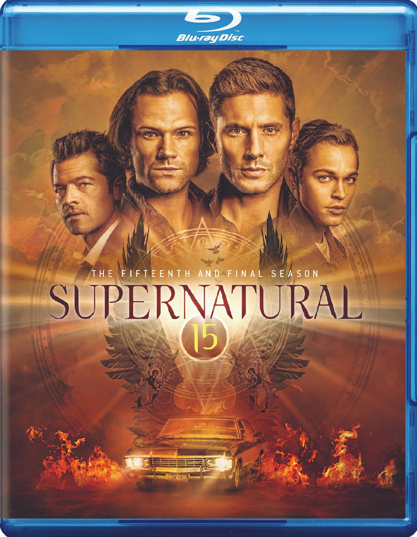 Supernatural: The Fifteenth and Final Season [Blu-ray] cover art