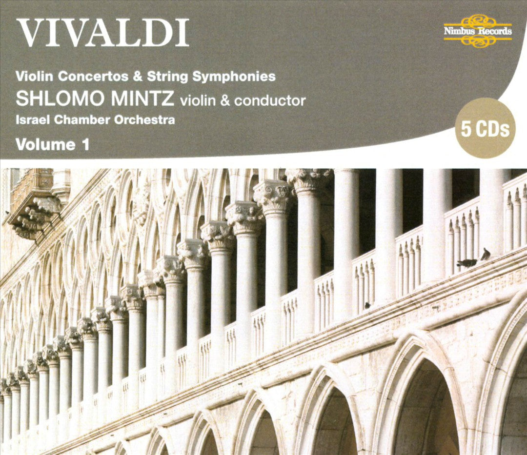 Vivaldi: Violin Concertos & String Symphonies, Vol. 1 cover art
