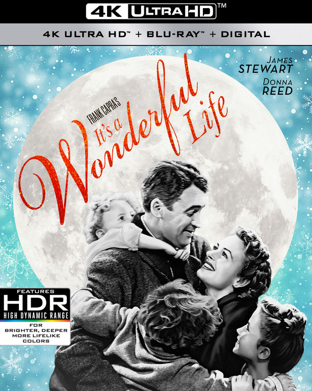It's a Wonderful Life [Includes Digital Copy] [4K Ultra HD Blu-ray/Blu-ray] cover art