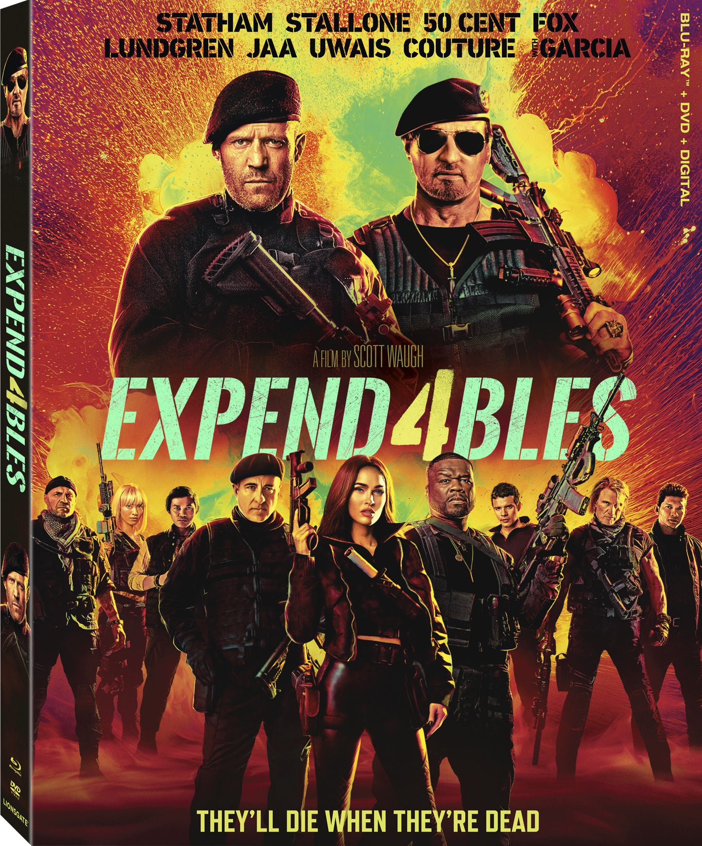 Expendables 4 [Includes Digital Copy] [Blu-ray/DVD] cover art