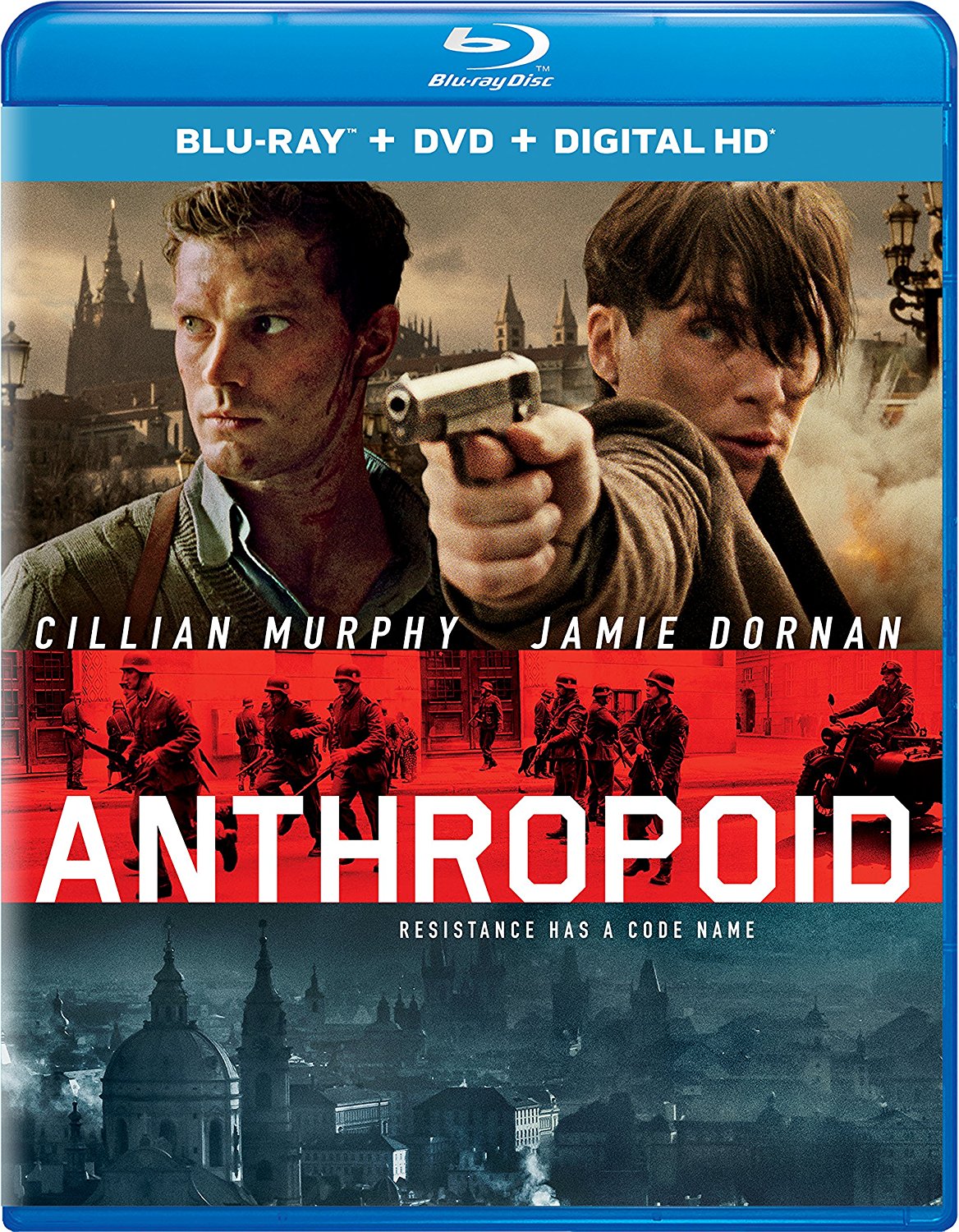 Anthropoid [Includes Digital Copy] [Blu-ray/DVD] [2 Discs] cover art