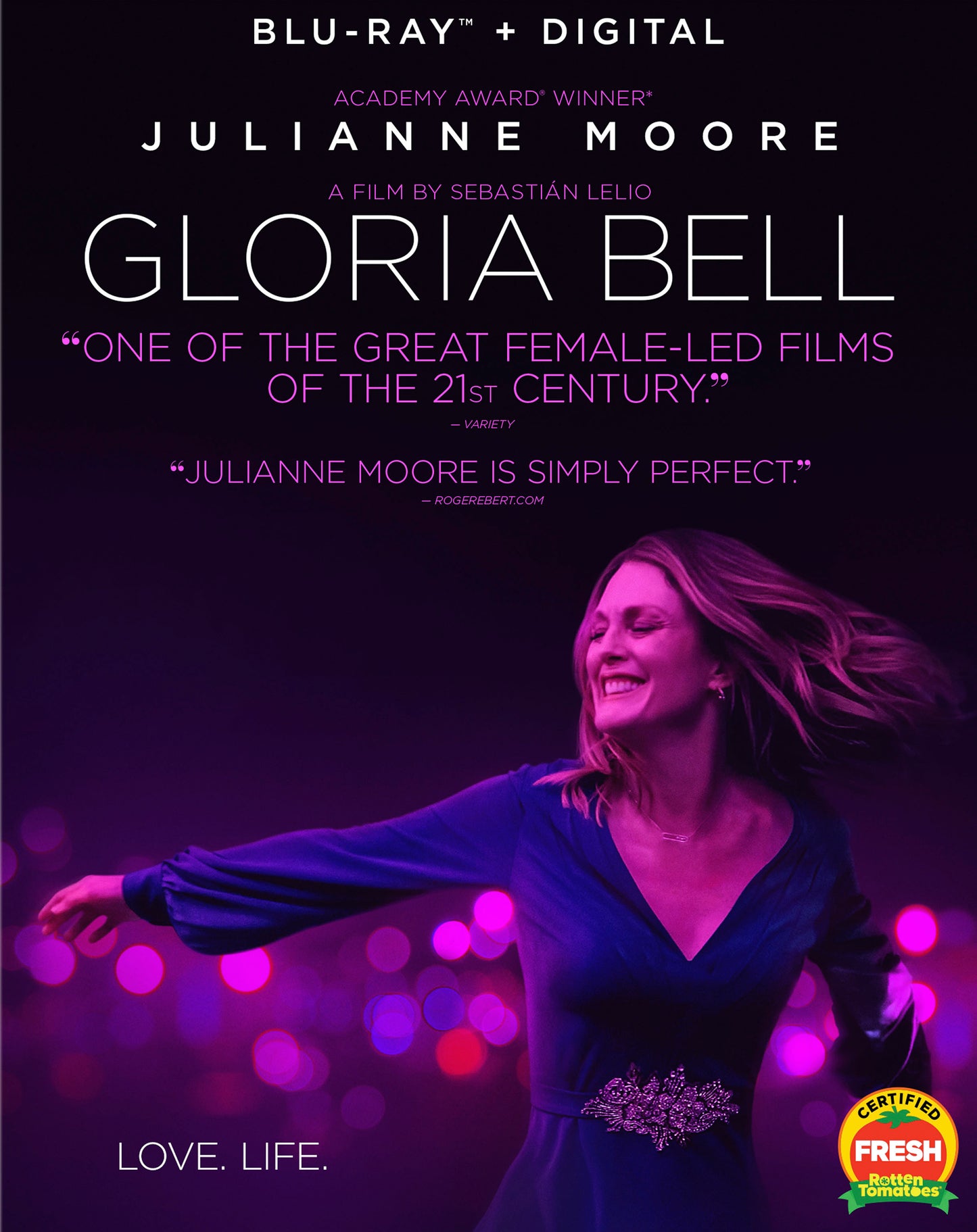 Gloria Bell [Includes Digital Copy] [Blu-ray] cover art