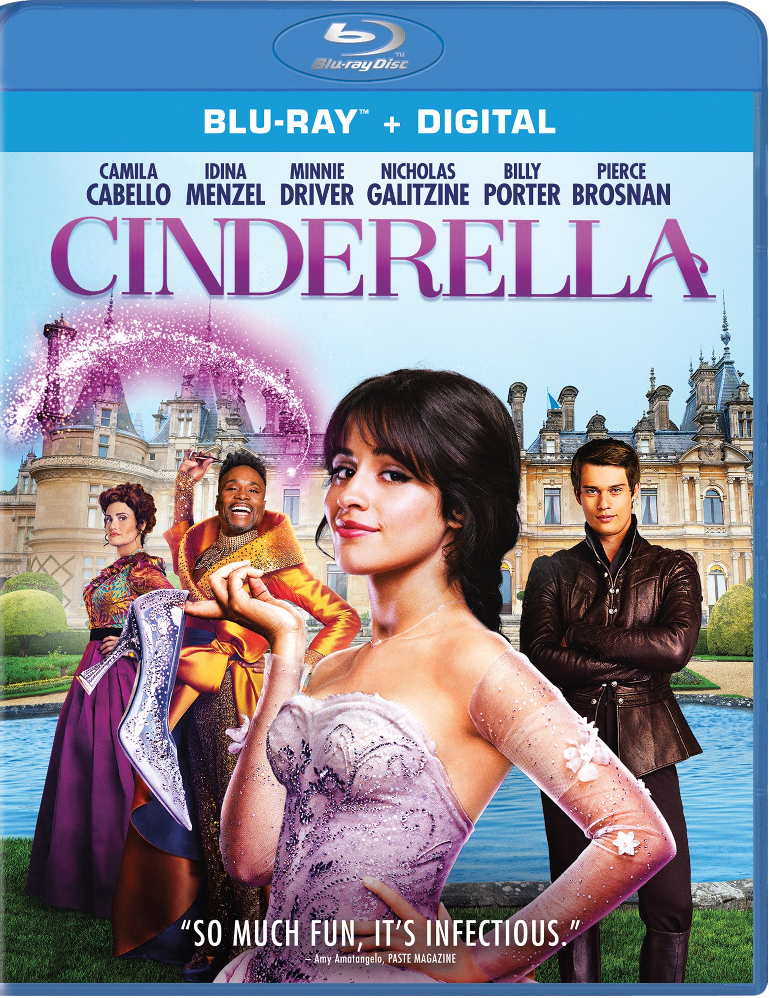 Cinderella [Includes Digital Copy] [Blu-ray] cover art