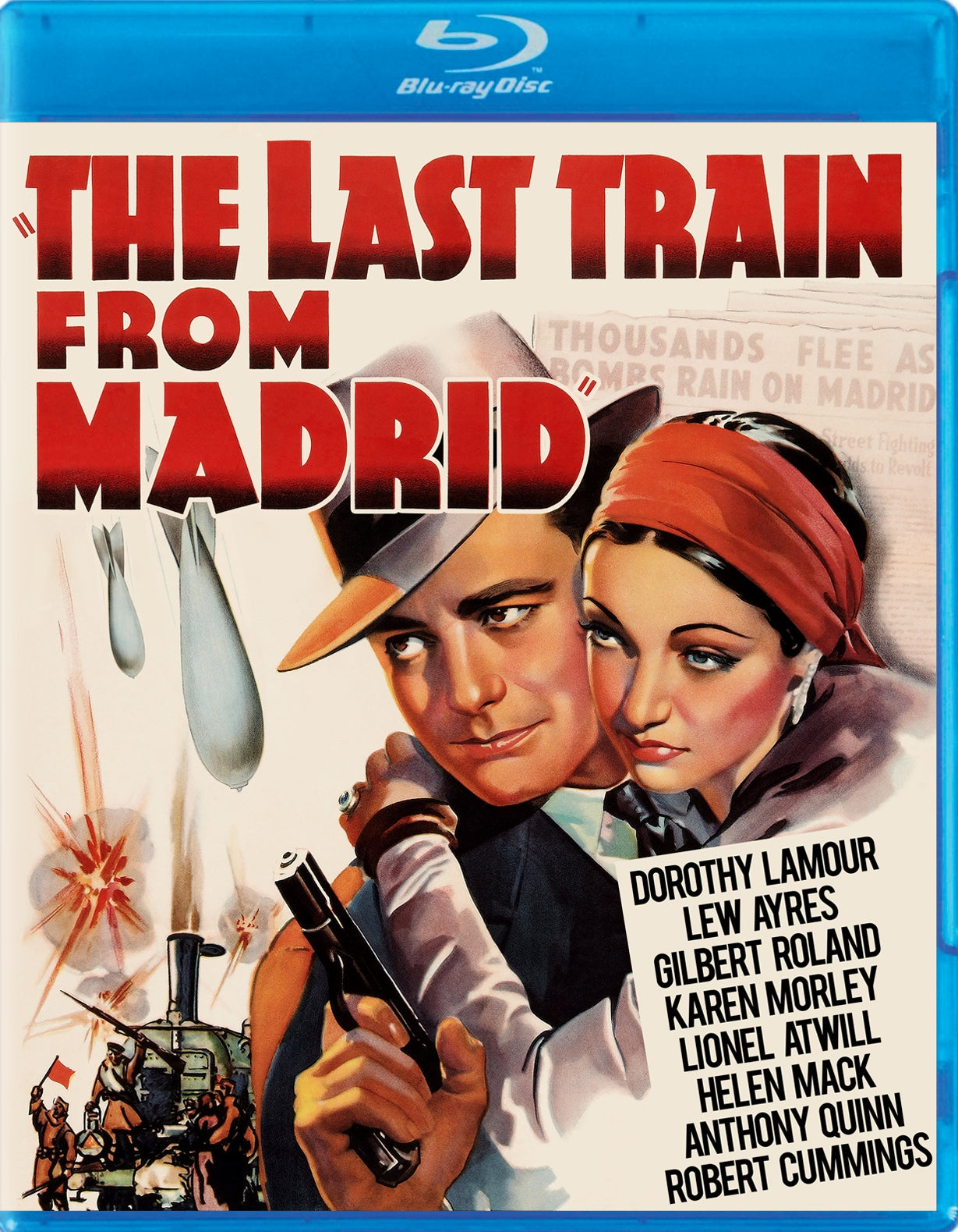 Last Train to Madrid [Blu-ray] cover art