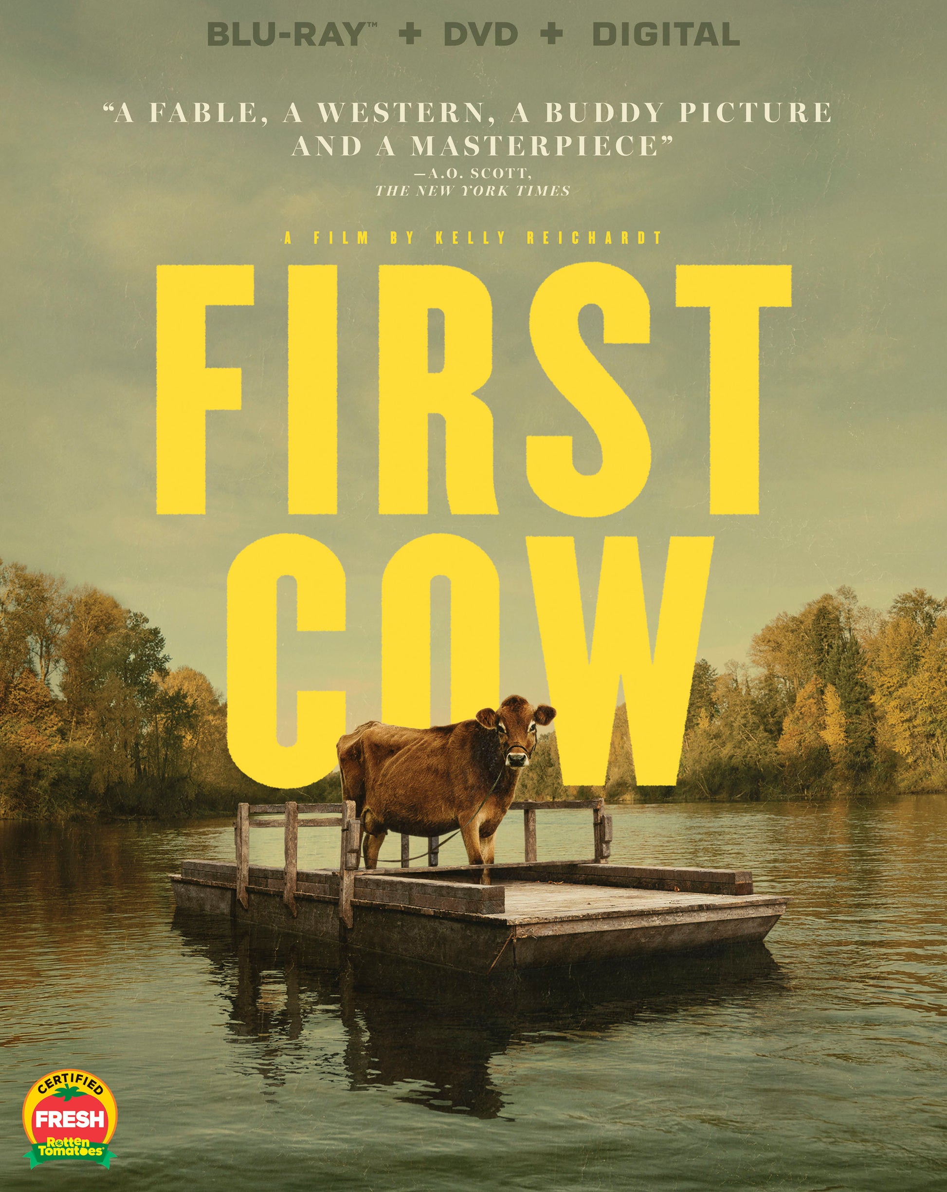 First Cow [Includes Digital Copy] [Blu-ray/DVD] cover art
