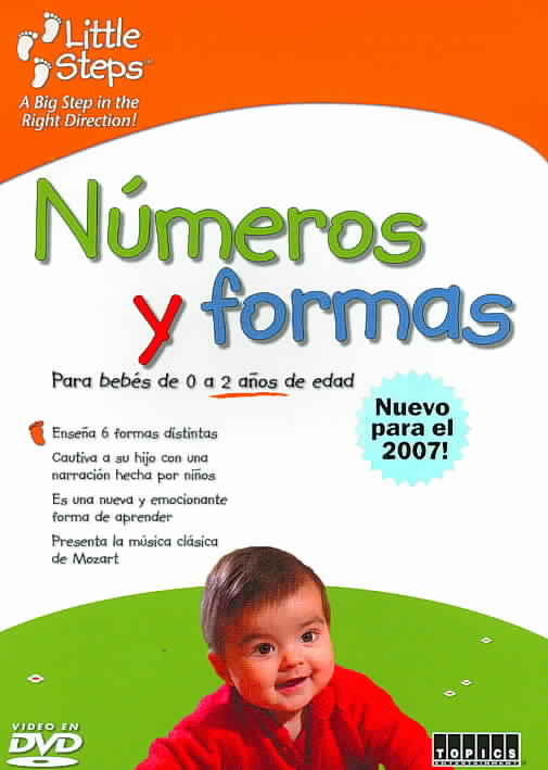 Little Steps: Numbers & Shapes (Spanish) cover art