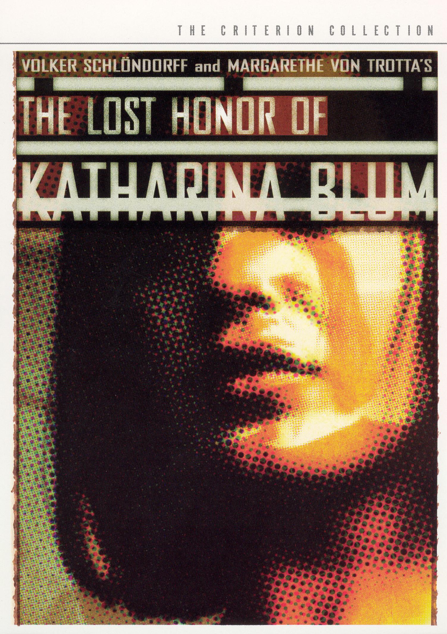 Lost Honor of Katharina Blum [Criterion Collection] cover art