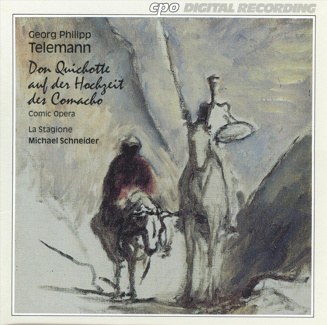 Telemann: Don Quichotte auf der Hochzeit des Camacho cover art