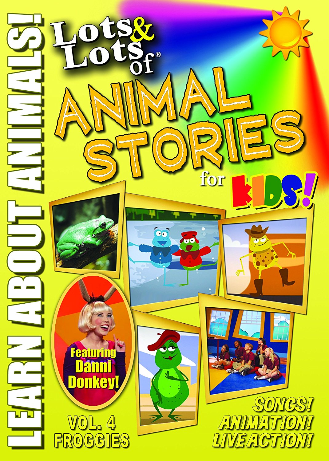 Lots & Lots of Animal Stories for Kids!: Froggies cover art