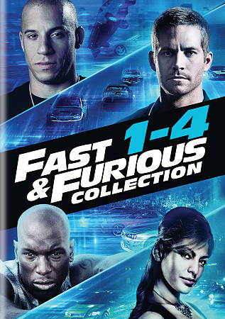 Fast And Furious 4-Movie Collection cover art