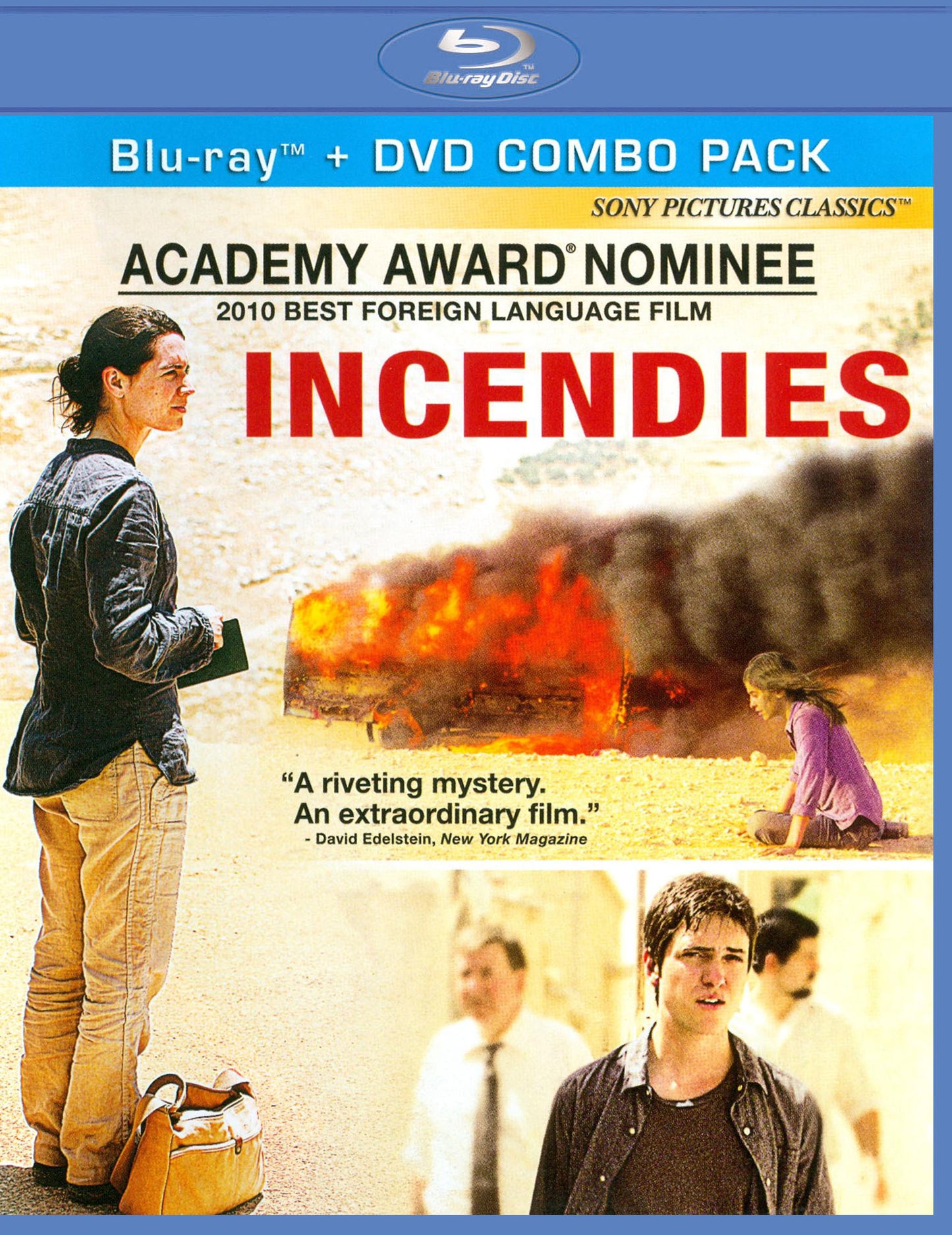Incendies [2 Discs] [Blu-ray/DVD] cover art