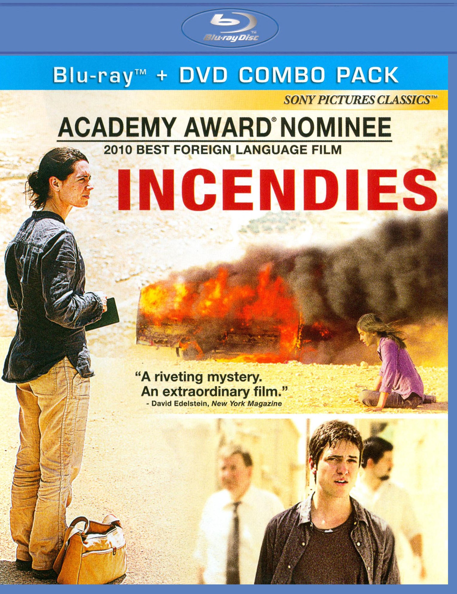 Incendies [2 Discs] [Blu-ray/DVD] cover art