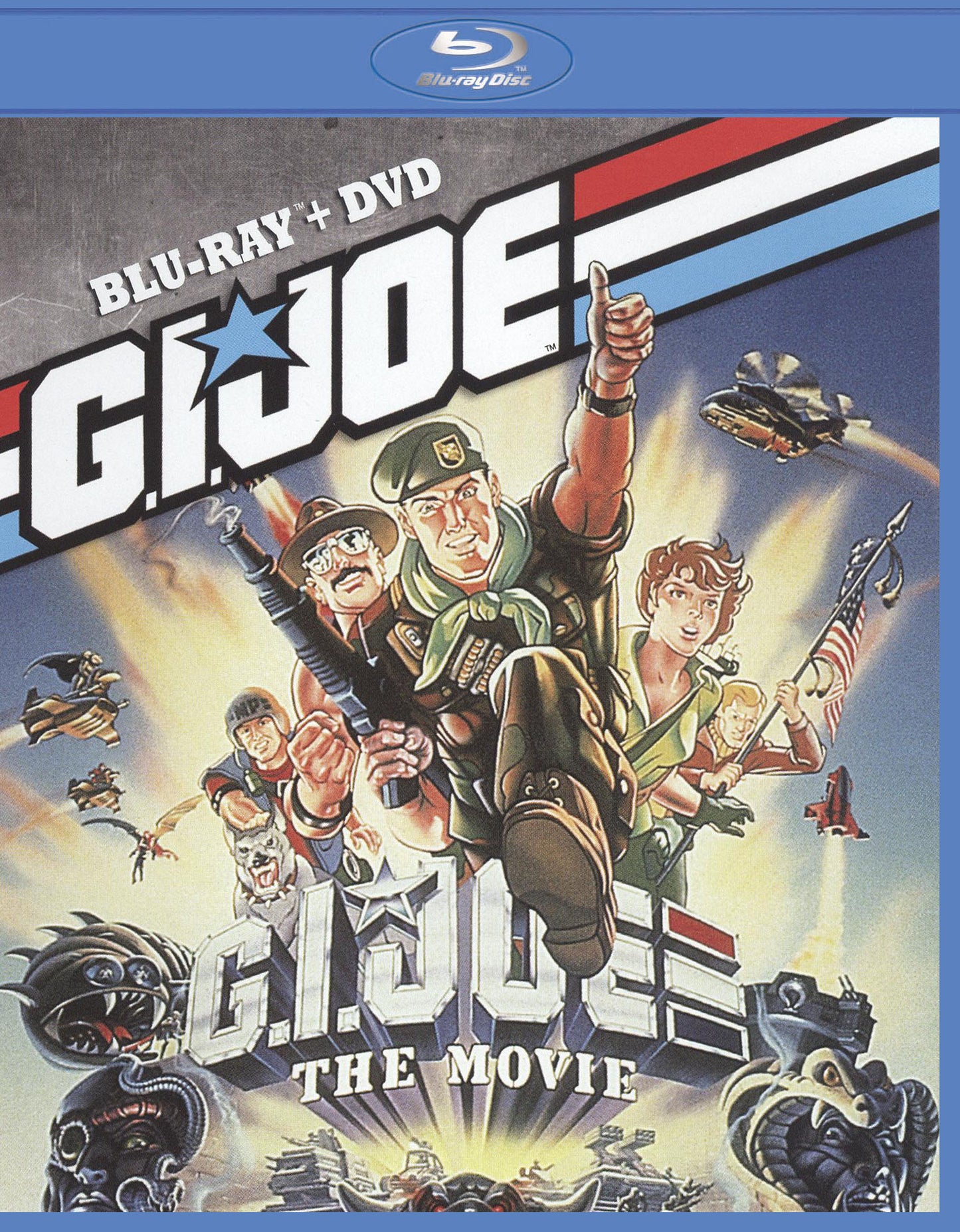 G.I. Joe: The Movie [2 Discs] [Blu-ray/DVD] cover art