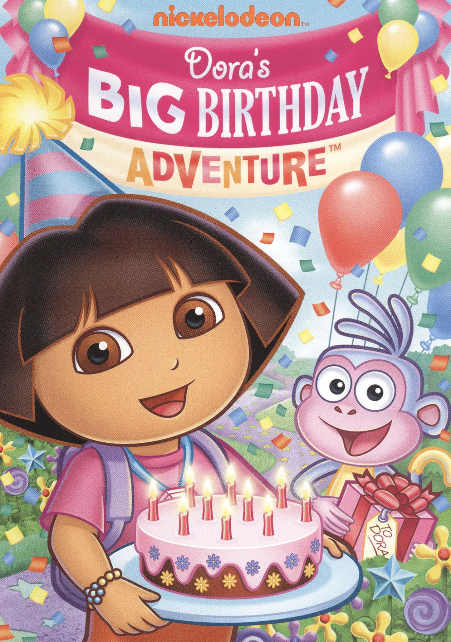 Dora the Explorer: Dora's Big Birthday Adventure [Pop-Up Packaging] cover art