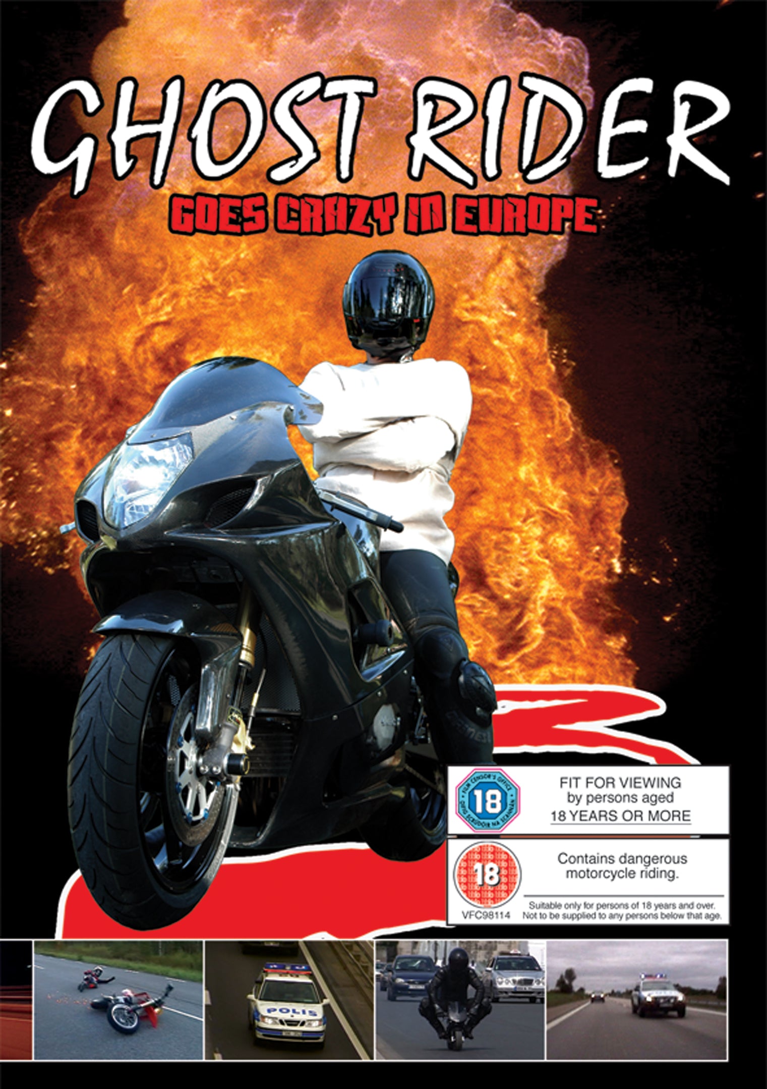 Ghost Rider, Vol. 3: Goes Crazy In Europe cover art