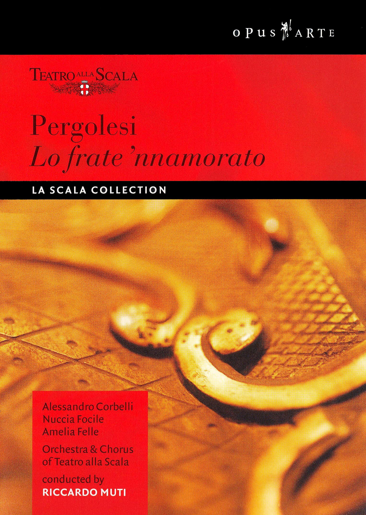 Giovanni Battista Pergolesi - Lo Frate Nnamorato cover art