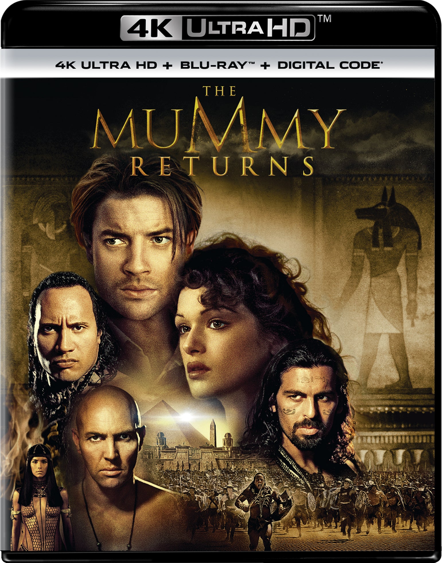 Mummy Returns [Includes Digital Copy] [4K Ultra HD Blu-ray] [2 Discs] cover art
