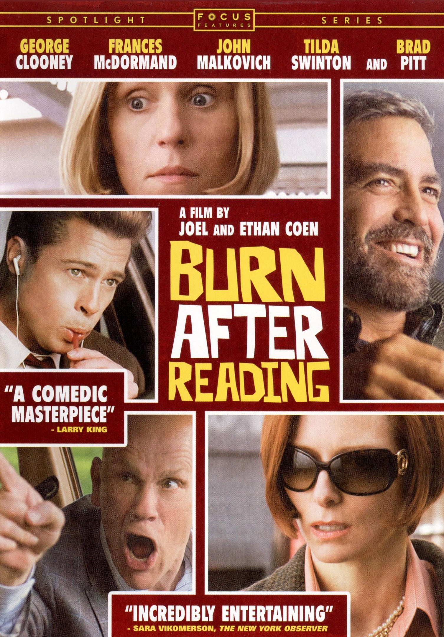 Burn After Reading cover art