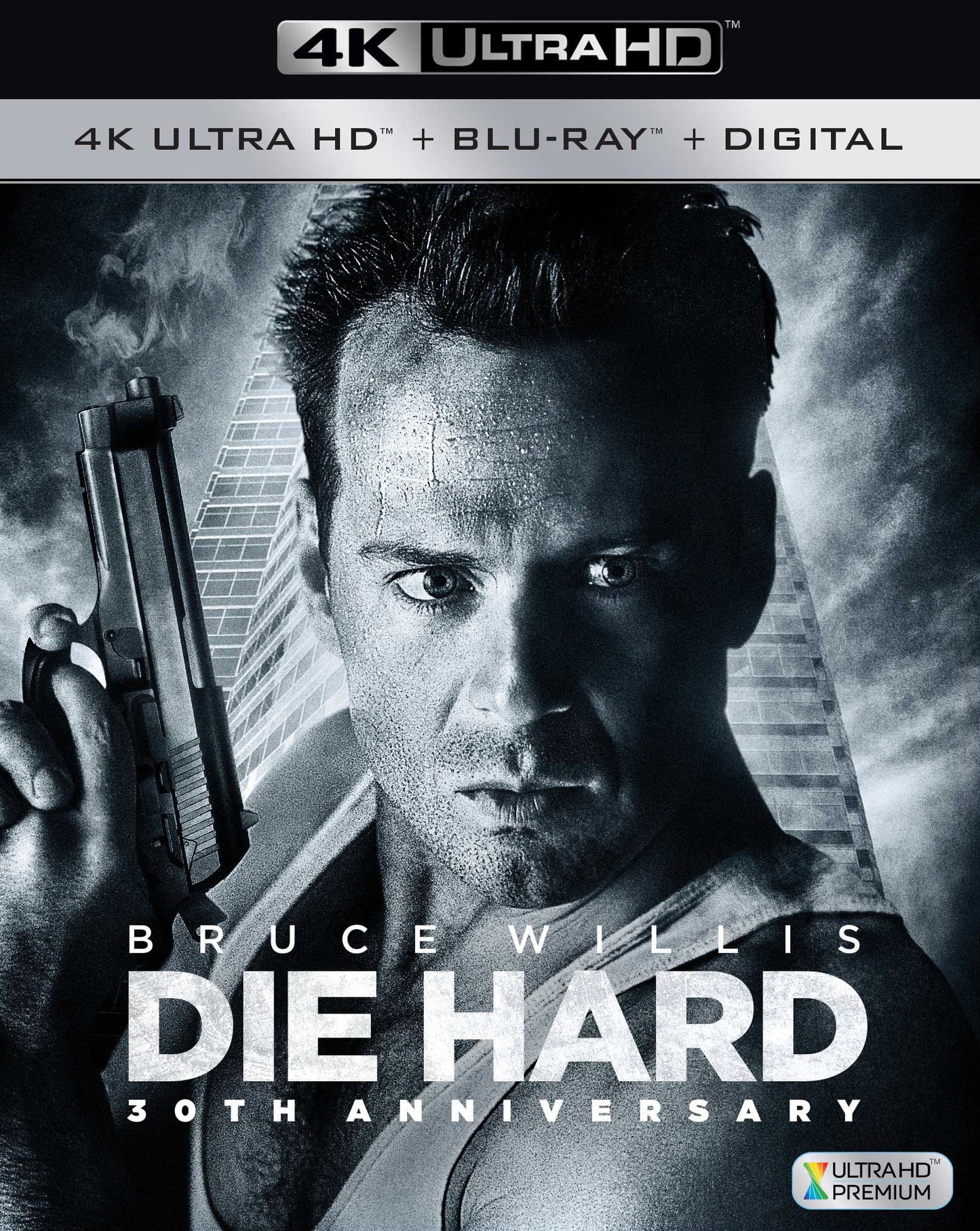 Die Hard [30th Anniversary] [Includes Digital Copy] [4K Ultra HD Blu-ray/Blu-ray] cover art