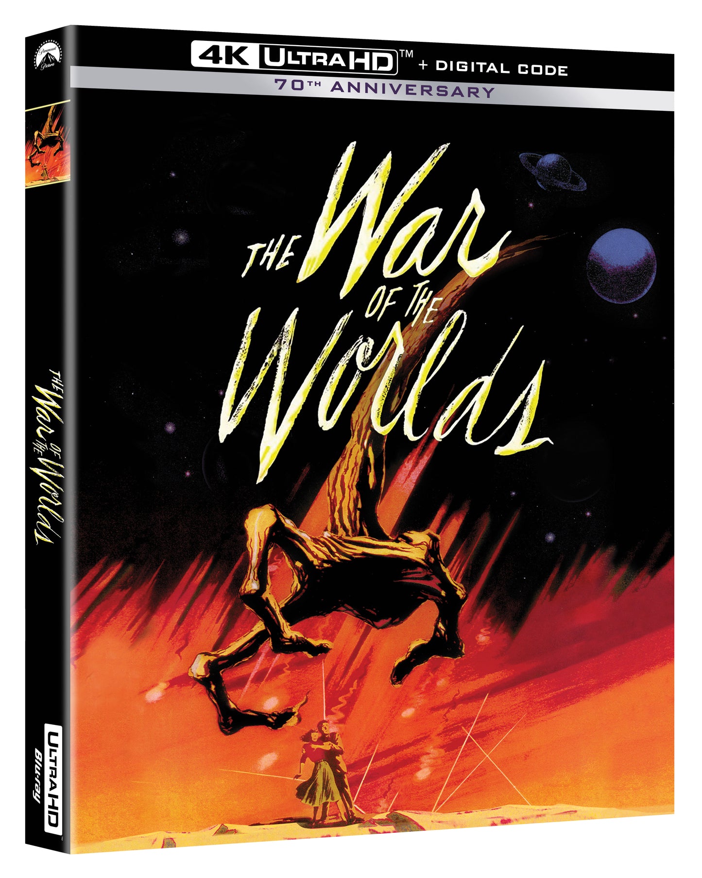 War of the Worlds [Includes Digital Copy] [4K Ultra HD Blu-ray] cover art