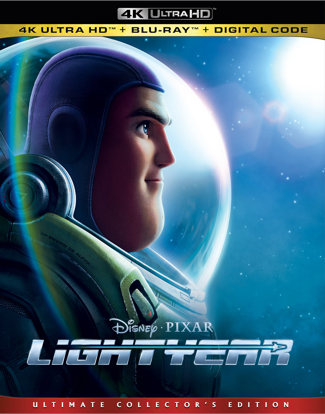 Lightyear [Includes Digital Copy] [4K Ultra HD Blu-ray/Blu-ray] cover art