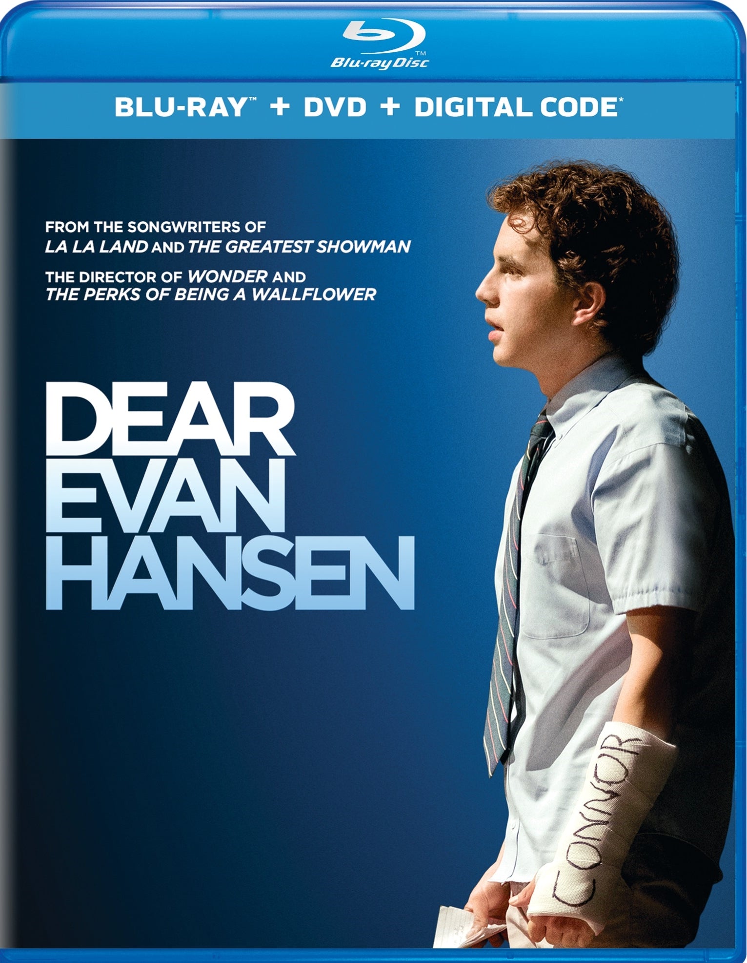 Dear Evan Hansen [Includes Digital Copy] [Blu-ray/DVD] cover art