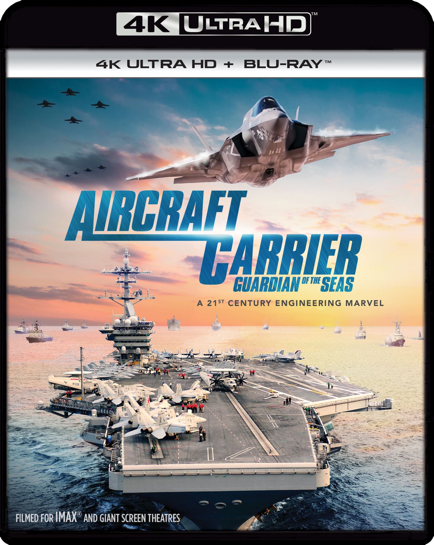 Aircraft Carrier: Guardian of the Seas [4K Ultra HD Blu-ray/Blu-ray] cover art