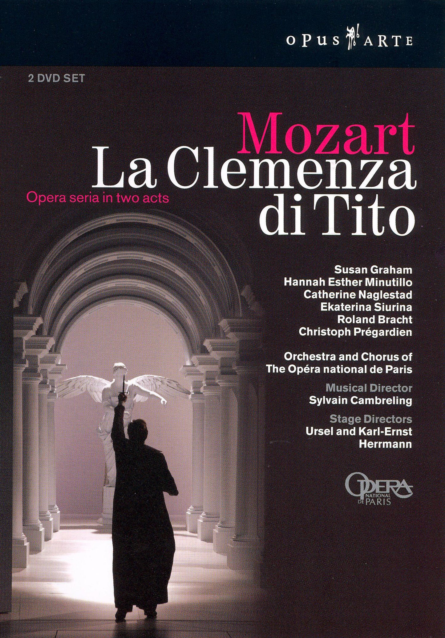 Wolfgang Amadeus Mozart - La Clemenza Di Tito (2 Dvd) cover art