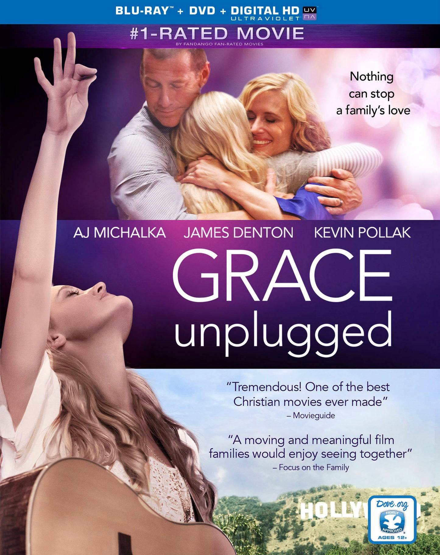 Grace Unplugged [2 Discs] [Includes Digital Copy] [Blu-ray/DVD] cover art