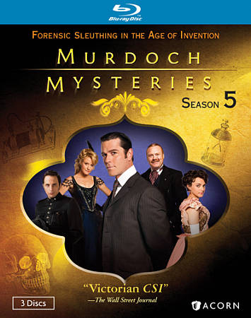 Murdoch Mysteries: Season 5 [3 Discs] [Blu-ray] cover art