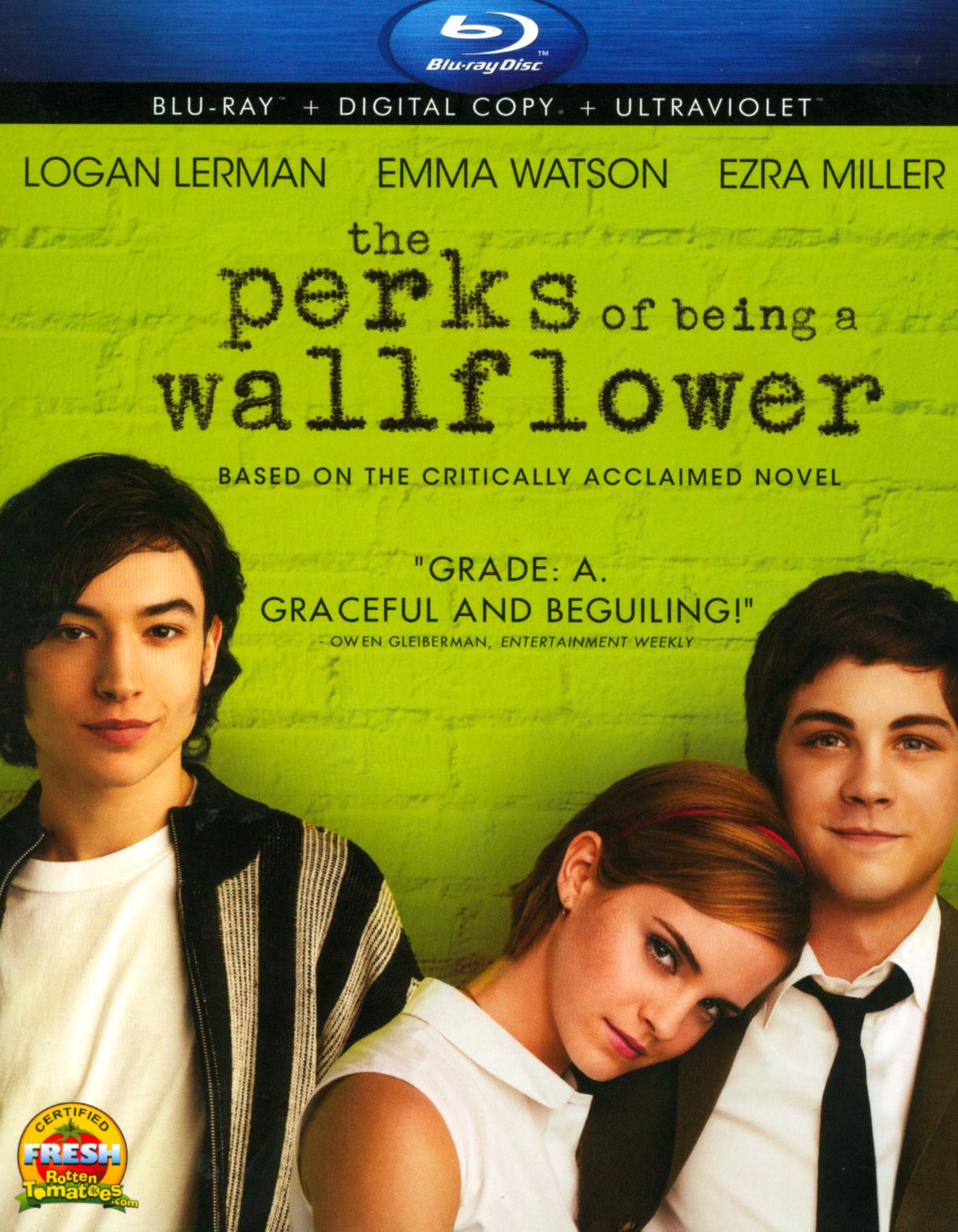 Perks of Being a Wallflower [Includes Digital Copy] [Blu-ray] cover art