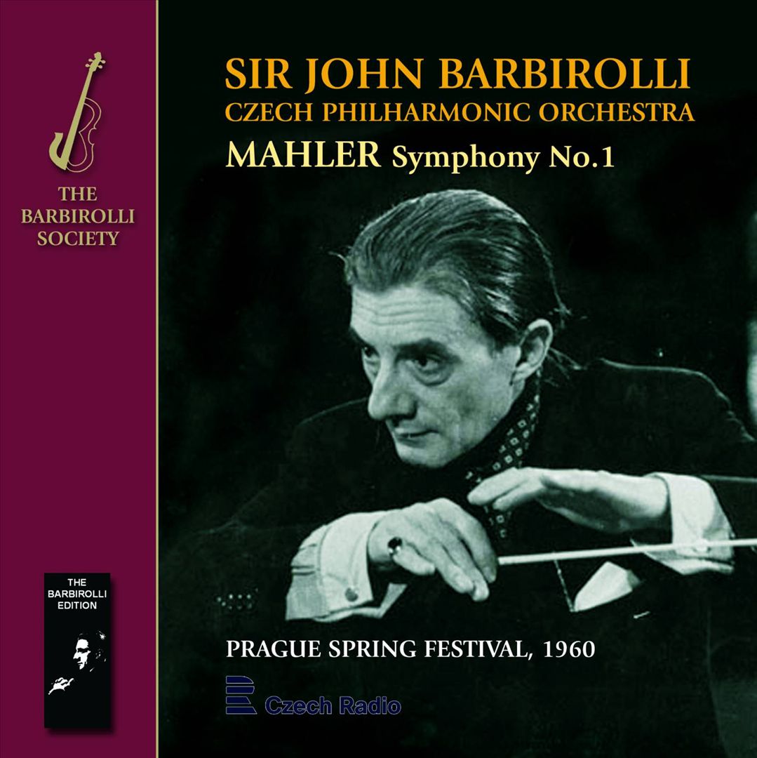 Mahler: Symphony No. 1; Barbirolli: Elizabethan Suite cover art