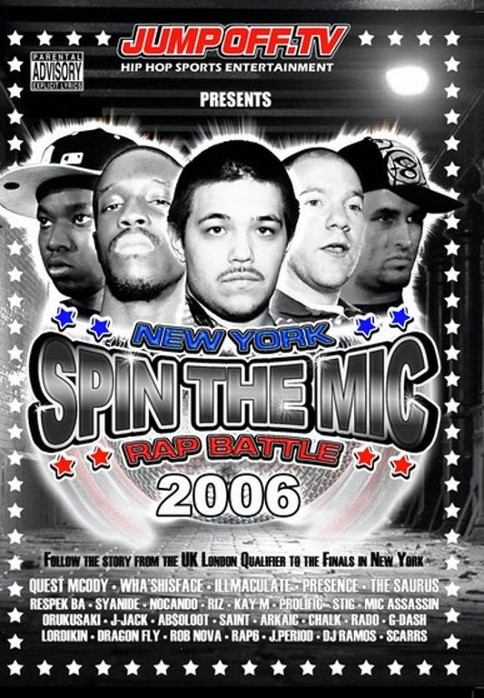 Spin the Mic: New York Rap Battle 2006, Disc 1 cover art