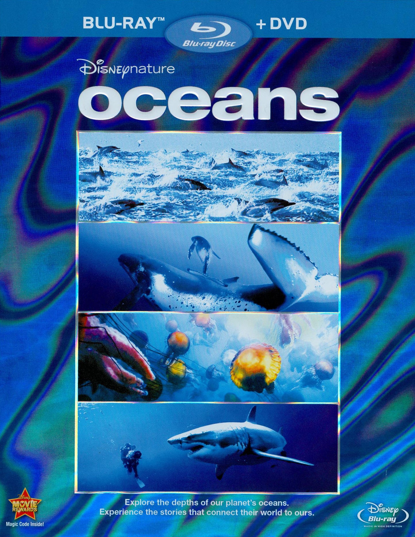 Disneynature: Oceans [Blu-ray/DVD] cover art