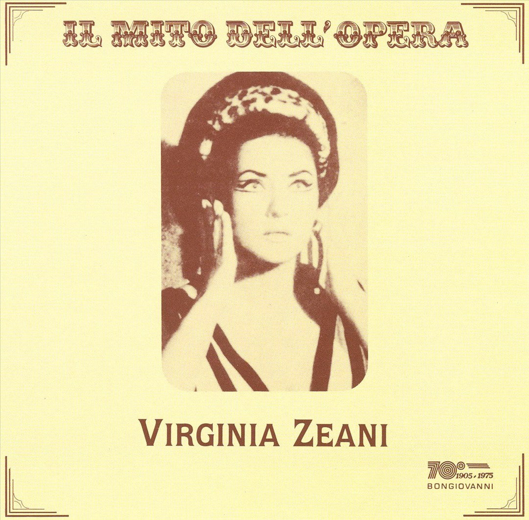 Il Mito dell'Opera: Virginia Zeani cover art