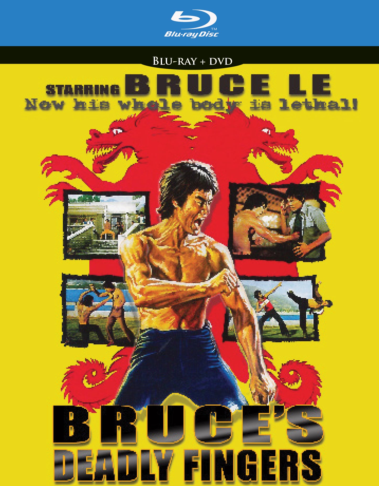 Bruce's Deadly Fingers [Blu-ray] cover art