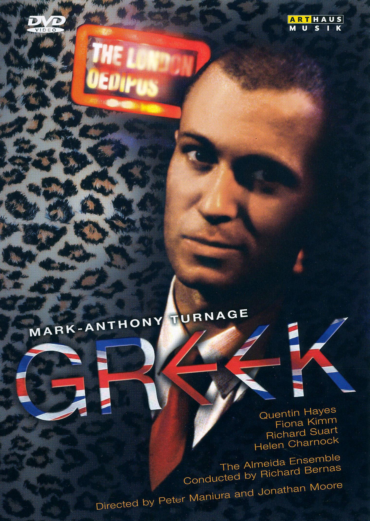 Mark-Anthony Turnage - Greek cover art