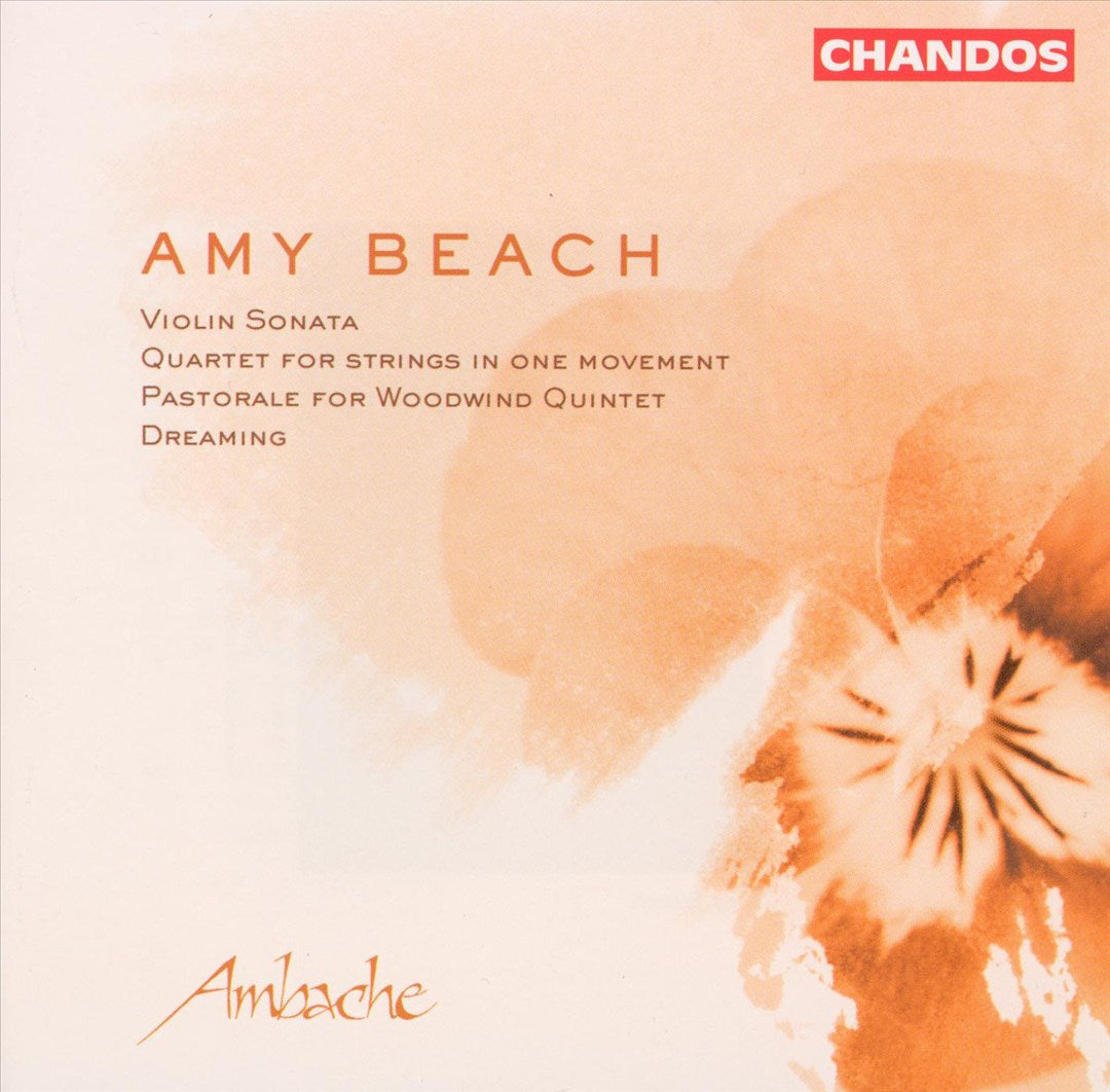 Amy Beach: Violin Sonata, etc. cover art