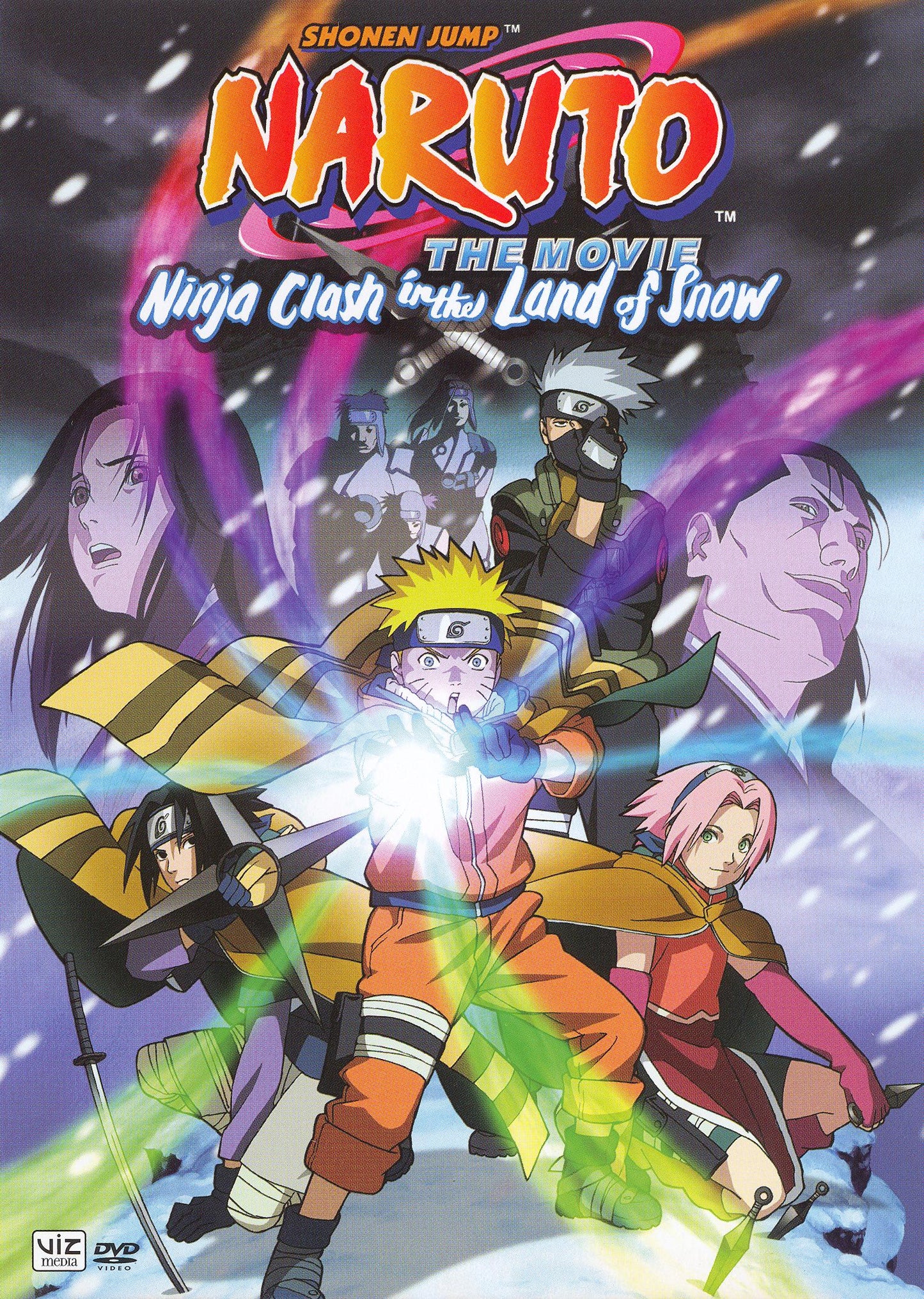 Naruto the Movie: Ninja Clash in the Land of Snow cover art