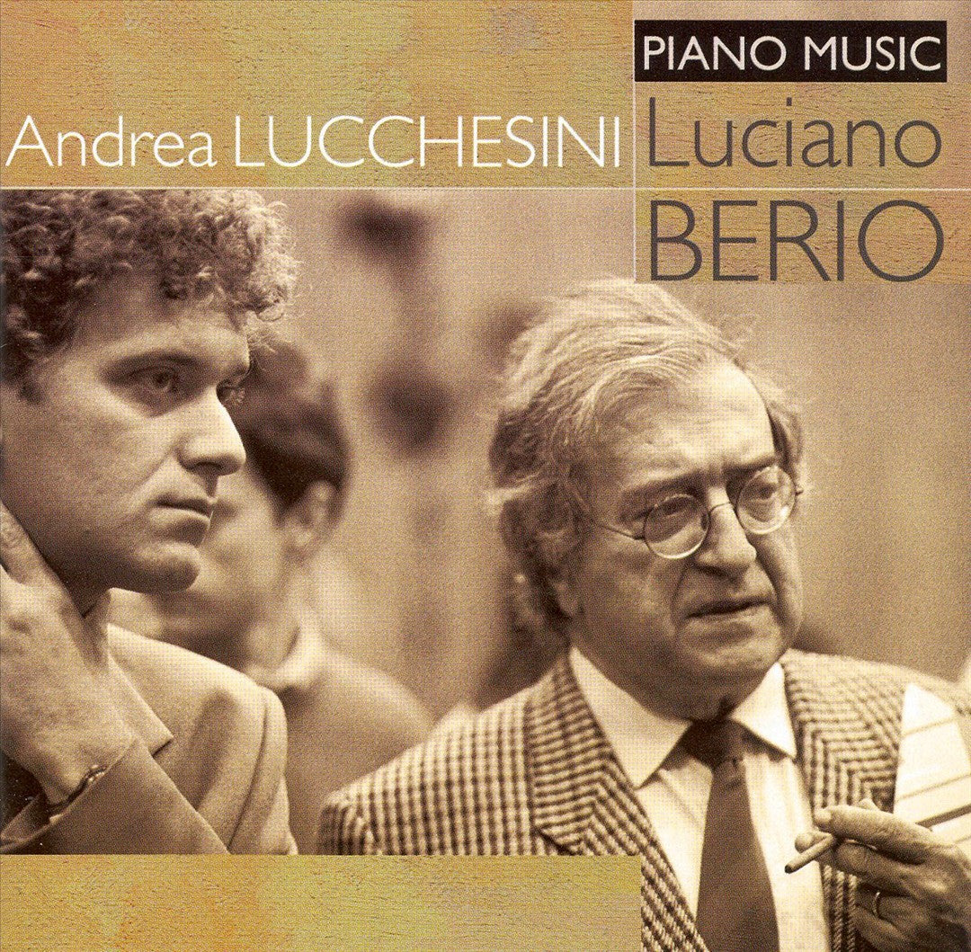 Luciano Berio: Piano Music cover art