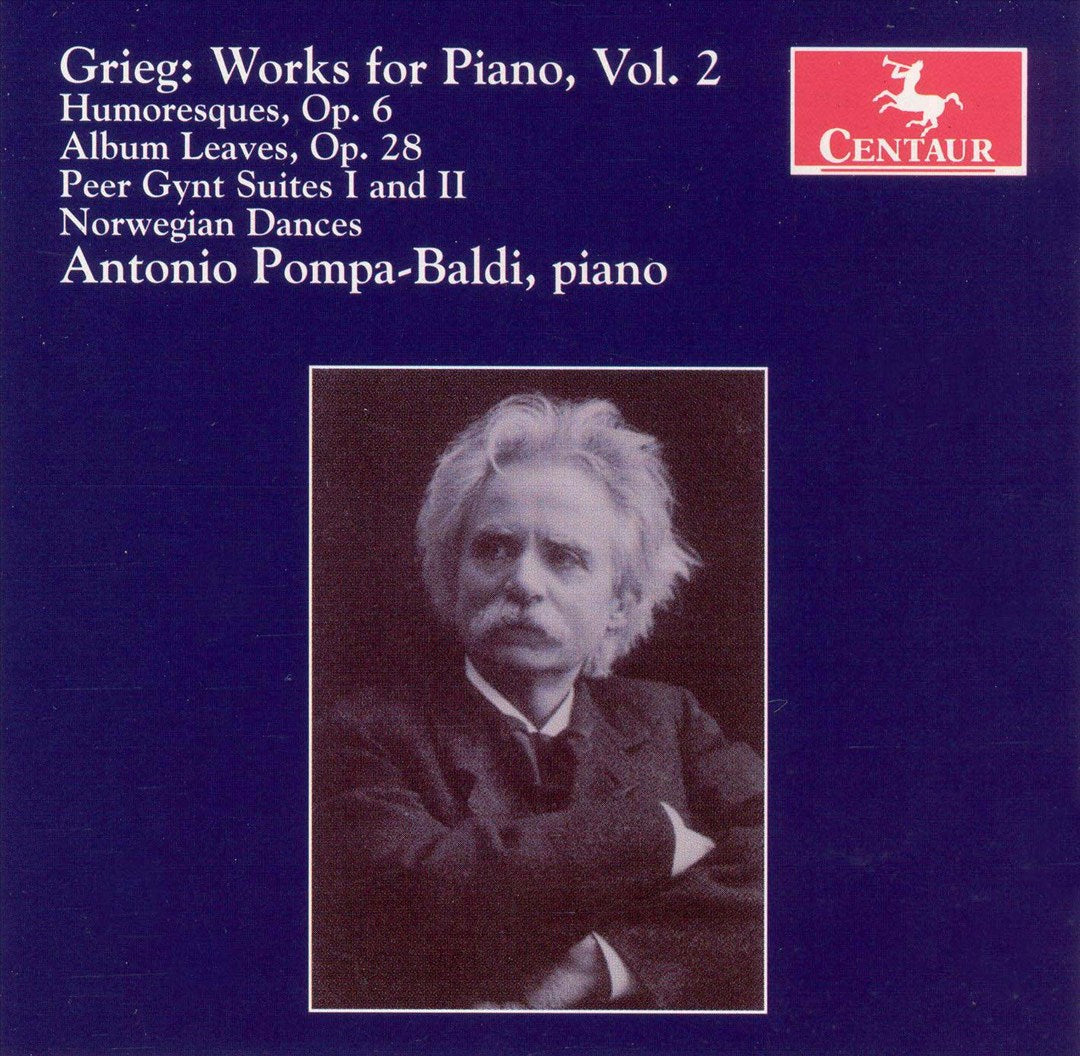 Grieg: Works for Piano, Vol. 2 cover art
