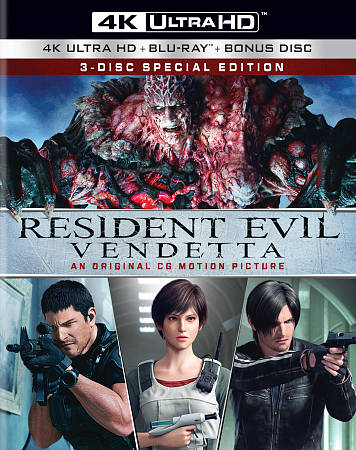 Resident Evil: Vendetta [4K Ultra HD Blu-ray] cover art