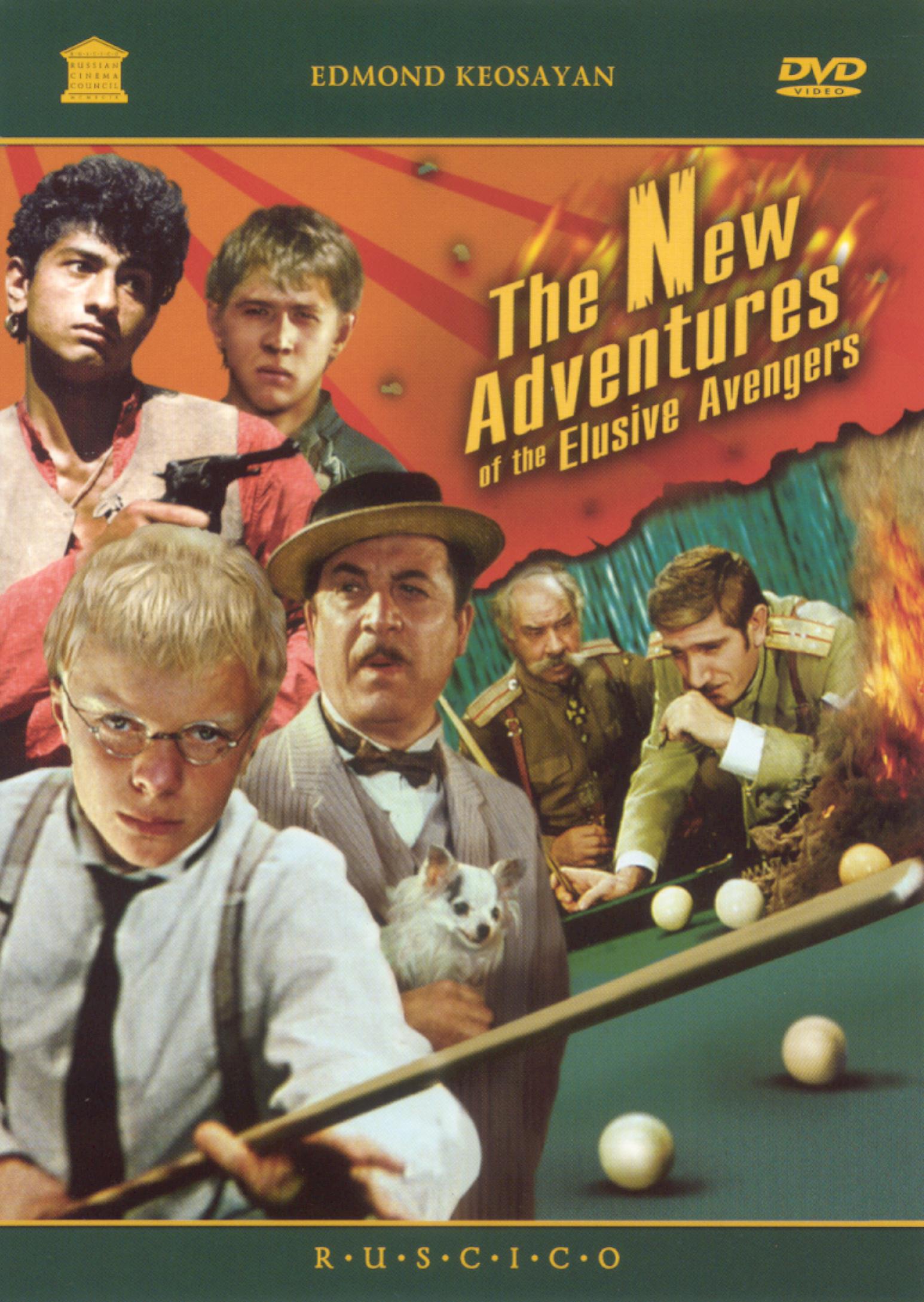 New Adventures of the Elusive Avengers cover art