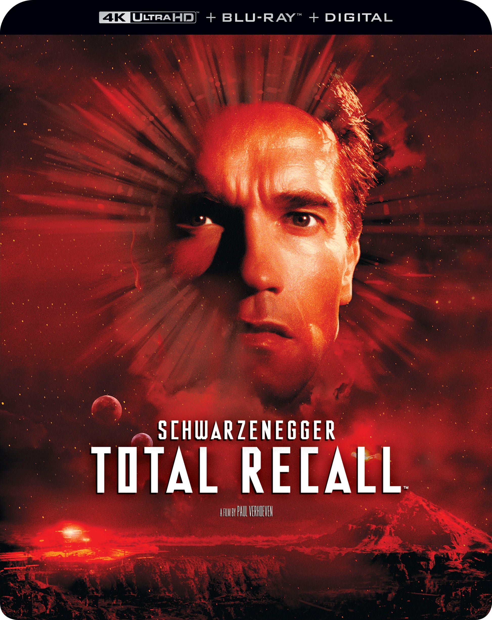 Total Recall [Includes Digital Copy] [4K Ultra HD Blu-ray/Blu-ray] cover art