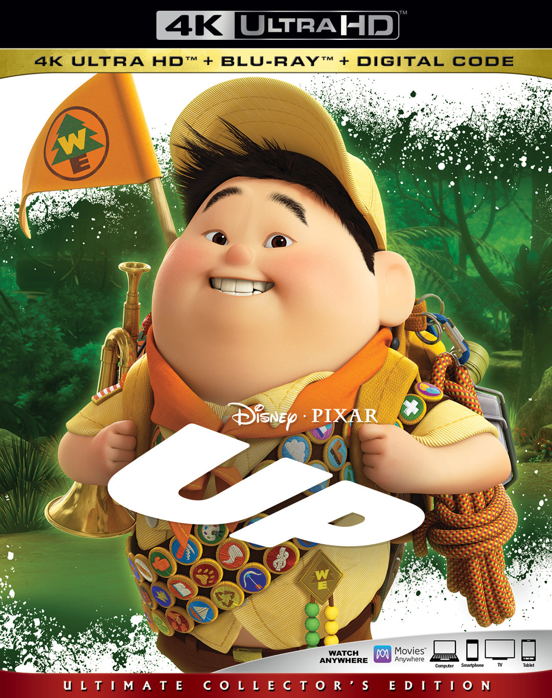 Up [Includes Digital Copy] [4K Ultra HD Blu-ray/Blu-ray] cover art
