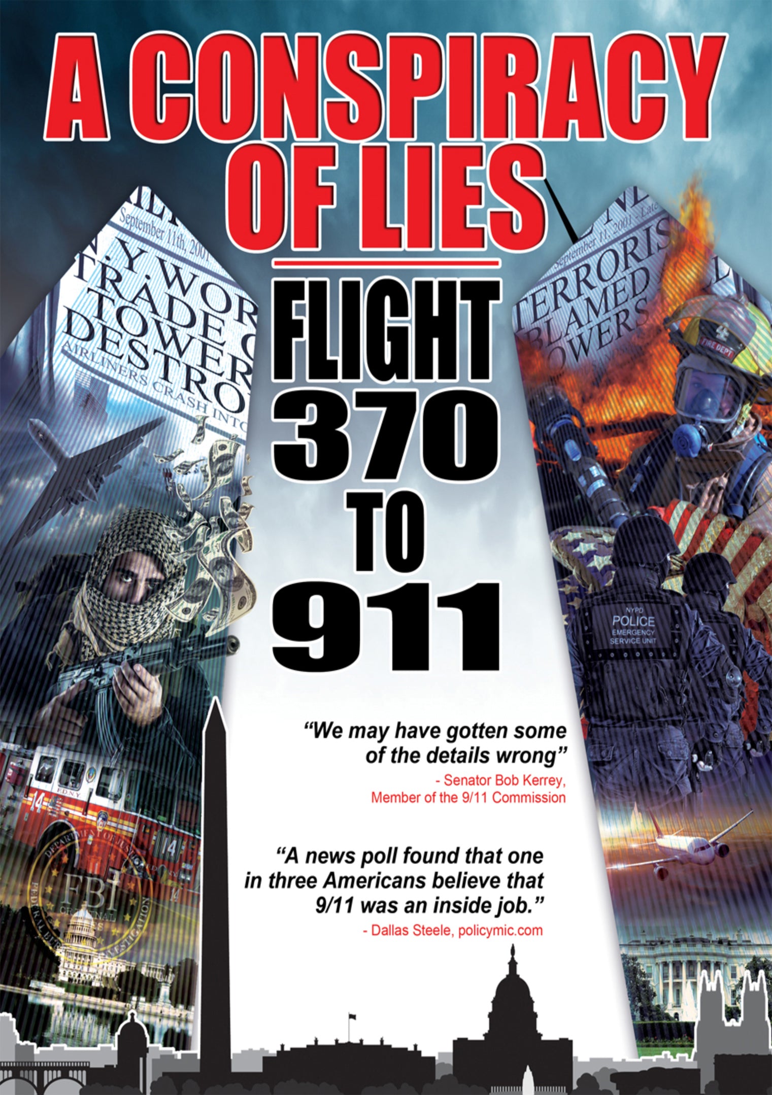 A Conspiracy of Lies: Flight 370 to 911 cover art