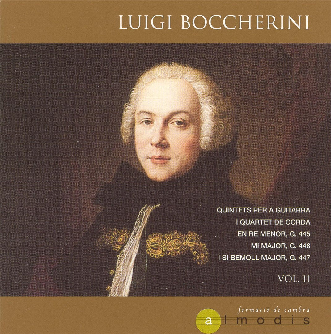 Luigi Boccherini: Quintets per a Guitarra i Quartet de Corda, Vol. 2 cover art